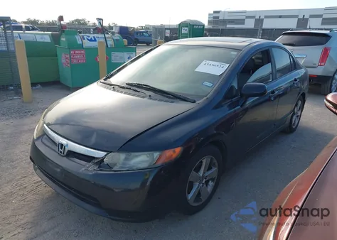 2008 Honda Civic Ex-L из США, поврежденный, VIN 1HGFA16978L050375